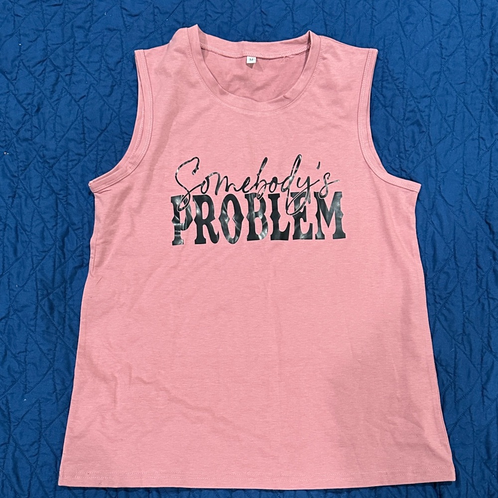 Amazon Graphic Pink Tank Top